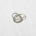 Gothic Emblem Statement Ring in Antique Silver-Tone main product view
