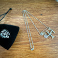 Cross Brooch in Antique Silver-Tone – Design 01 main product view