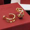 Moon Drop Earrings in Gold-Tone – Design 01 main product view