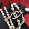 Pearl Pearl-Detail Pendant Necklace – Pearl Detail – Design 038 main product view