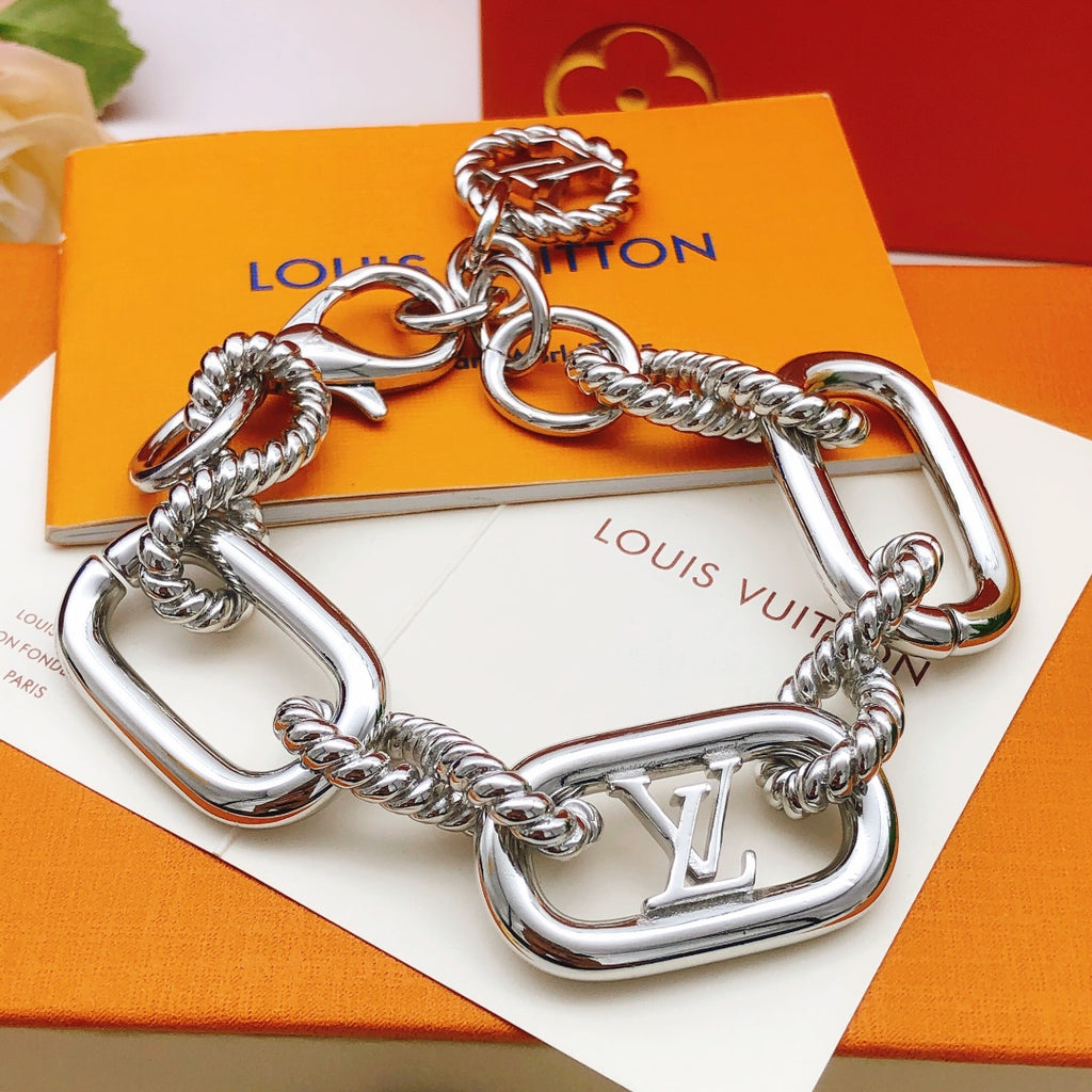 Twist Bracelet in Silver-Tone main product view