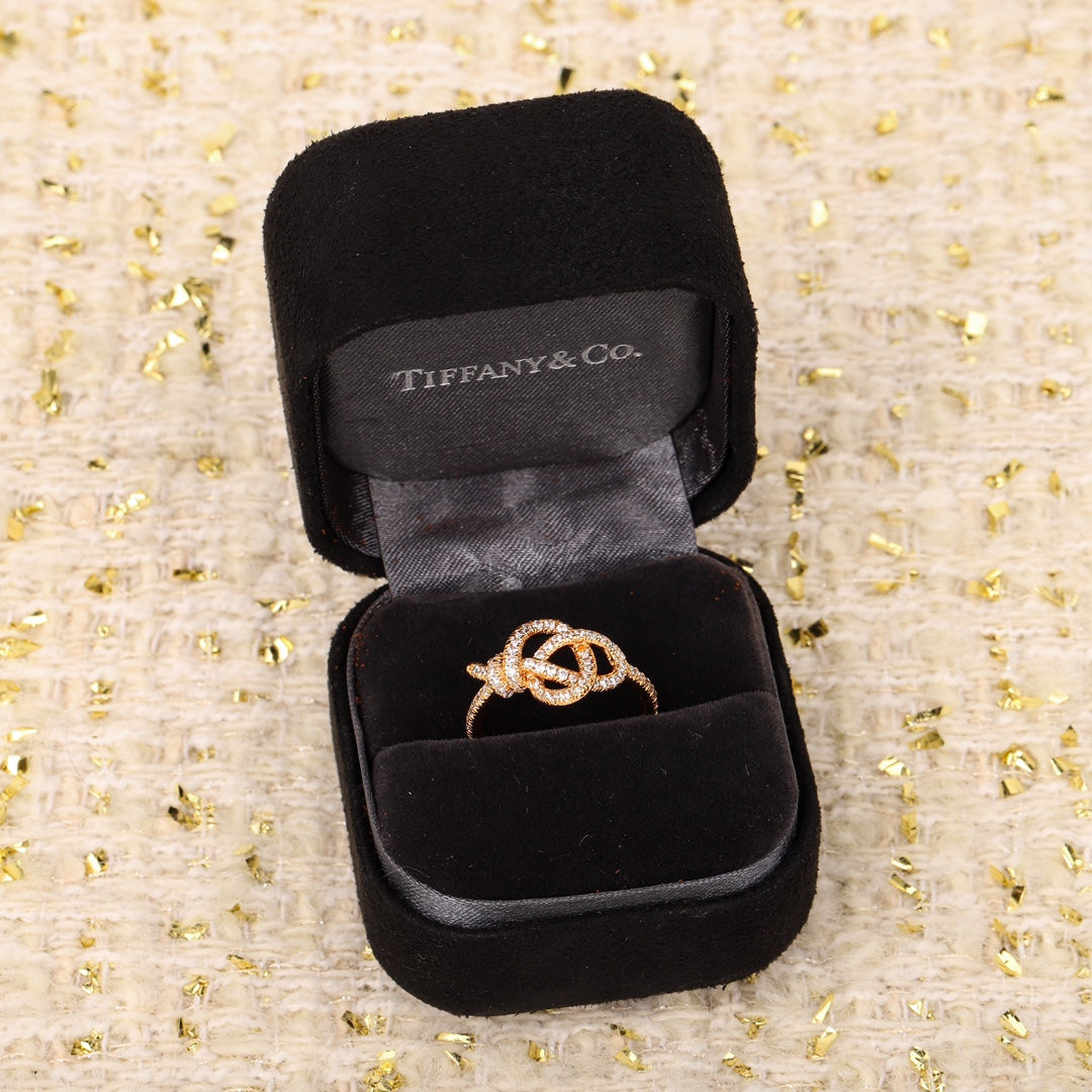 Key Statement Ring in Gold-Tone front product view
