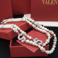 Pearl Pearl-Detail Pendant Necklace – Pearl Detail – Design 015 main product view