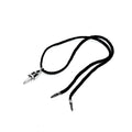 Signature Emblem Pendant Necklace in Polished Metal-Tone – Design 065 main product view