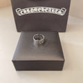 Gothic Emblem Statement Ring in Metal-Tone – Design 04 main product view
