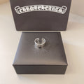 Gothic Emblem Statement Ring in Metal-Tone – Design 05 main product view