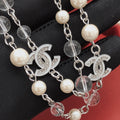 Pearl Pearl-Detail Pendant Necklace – Pearl Detail – Design 024 main product view
