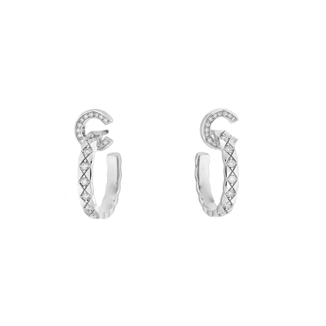 Pearl Pearl-Detail Statement Earrings – Pearl Detail – Design 002 front product view