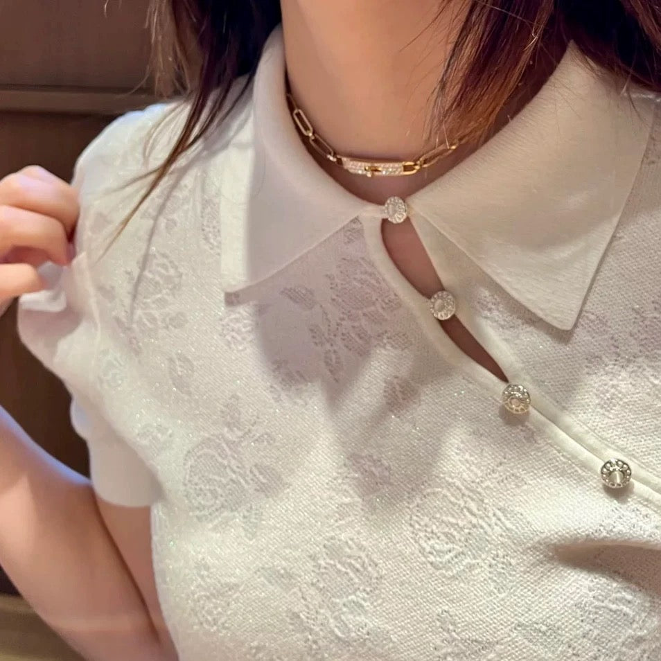 Toggle Pendant Necklace in Rose-Gold-Tone – Rose Gold Detail main product view