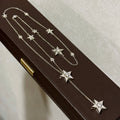 Star Pendant Necklace in Gold-Tone – Star Detail main product view