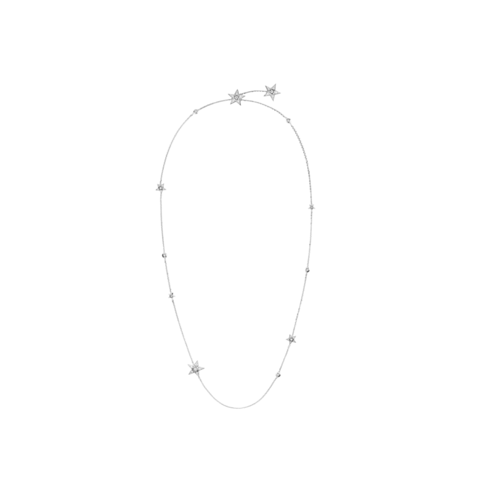 Star Pendant Necklace in Gold-Tone – Star Detail front product view