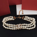 Pearl Pearl-Detail Pendant Necklace – Pearl Detail – Design 017 main product view