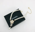 Camellia Pearl-Detail Pendant Necklace – Pearl Detail – Design 003 main product view