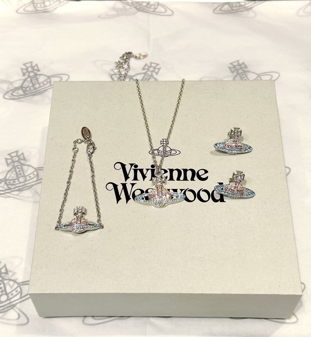 Orb-Inspired Emblem Pendant Necklace in Polished Metal-Tone – Design 002 front product view