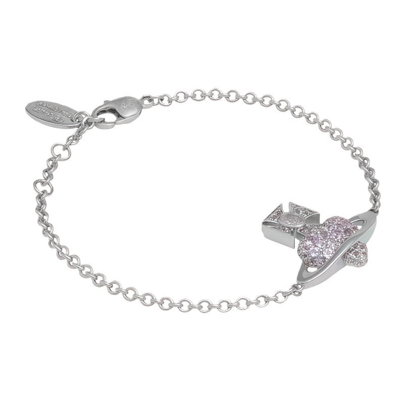 Orb-Inspired Emblem Jewelry Accessory in Polished Metal-Tone – Design 004 detail view