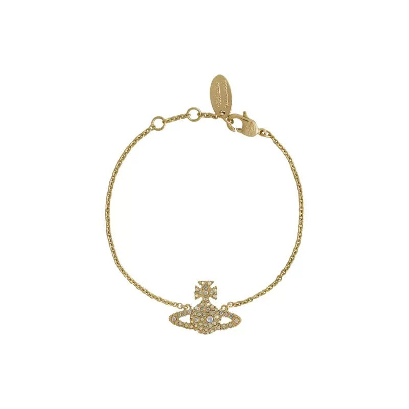 Orb Bracelet in Polished Metal-Tone – Design 001 side detail