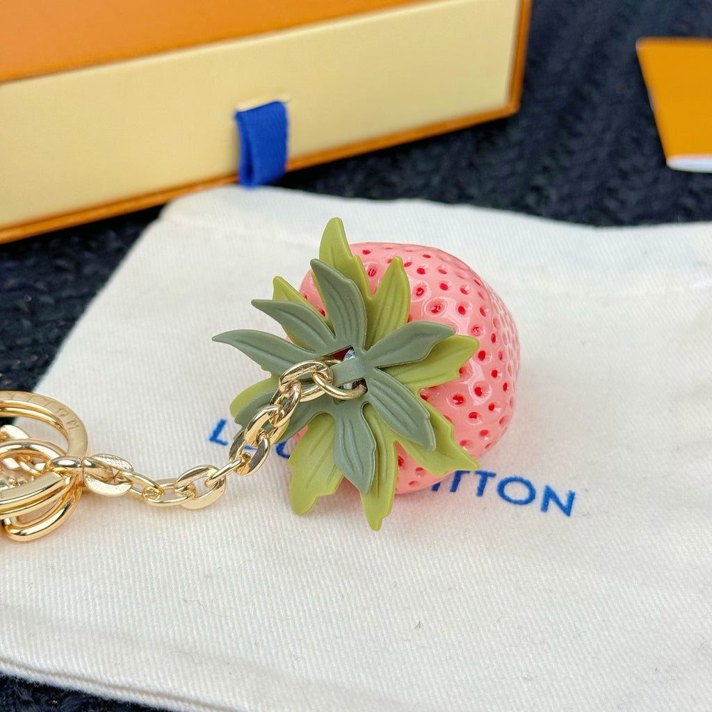 Letter Emblem Keychain – Design 004 front product view