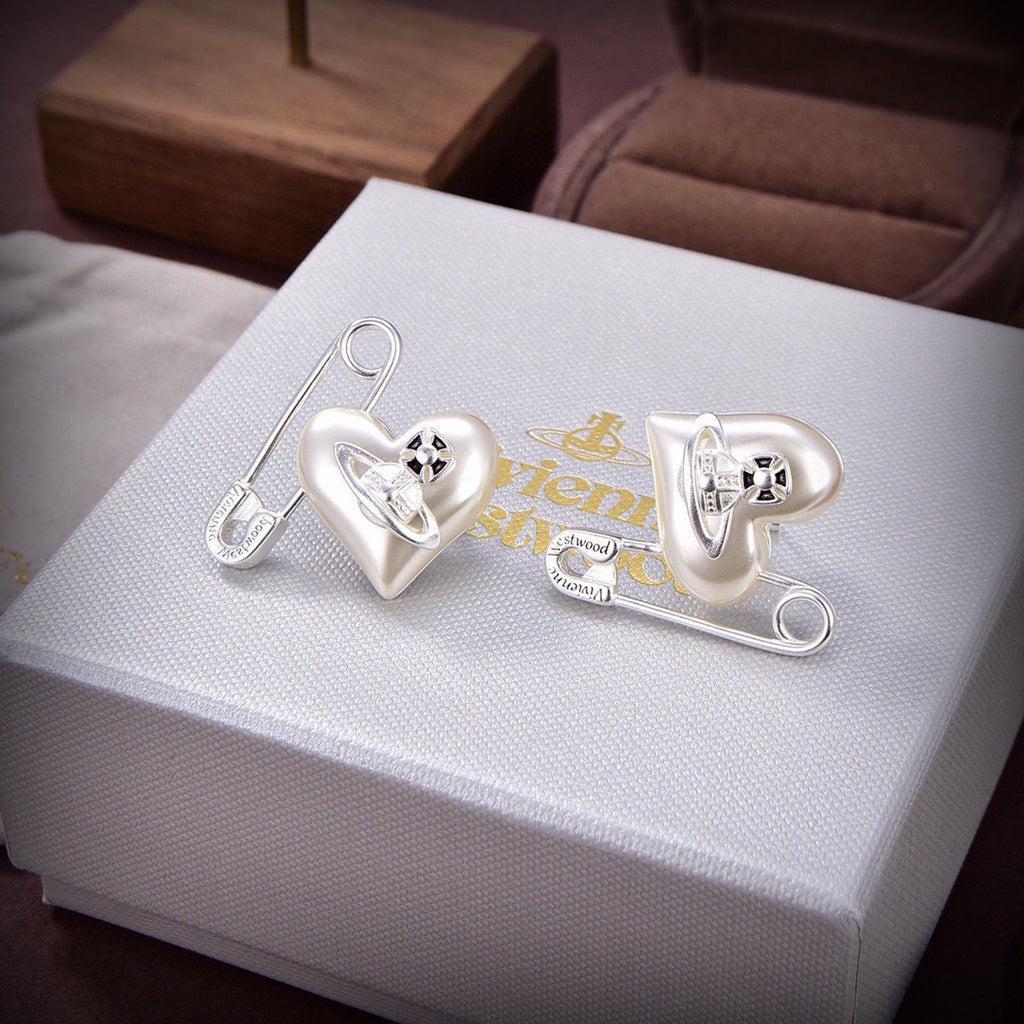 Orb Statement Earrings in Polished Metal-Tone – Design 007 side detail