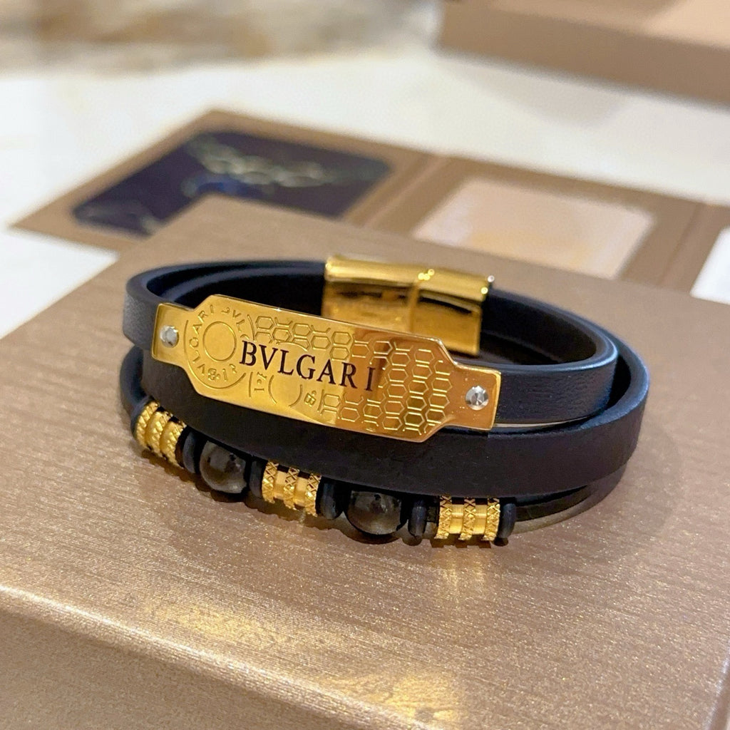 Horse Braided Bracelet in Silver-Tone – Braided Detail front product view