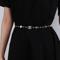 Signature Emblem Jewelry Accessory in Polished Metal-Tone – Design 010 main product view
