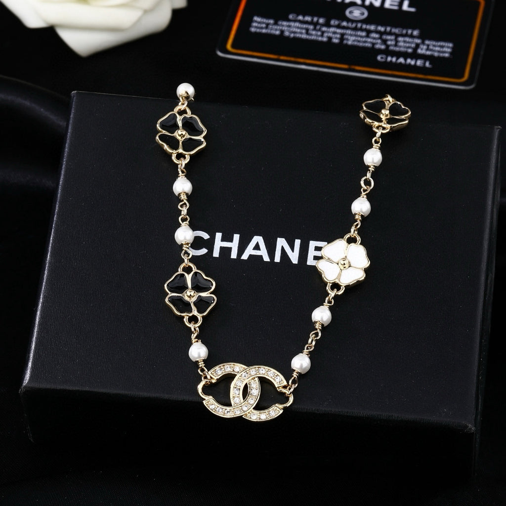 Signature Emblem Jewelry Accessory in Polished Metal-Tone – Design 010 front product view