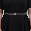 Signature Emblem Jewelry Accessory in Polished Metal-Tone – Design 007 main product view