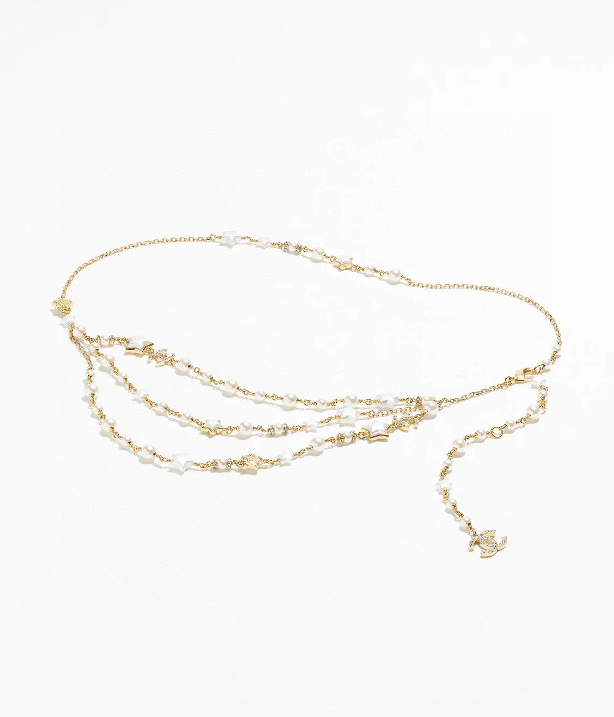Signature Emblem Jewelry Accessory in Polished Metal-Tone – Design 012 detail view