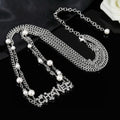 Signature Emblem Jewelry Accessory in Polished Metal-Tone – Design 011 main product view