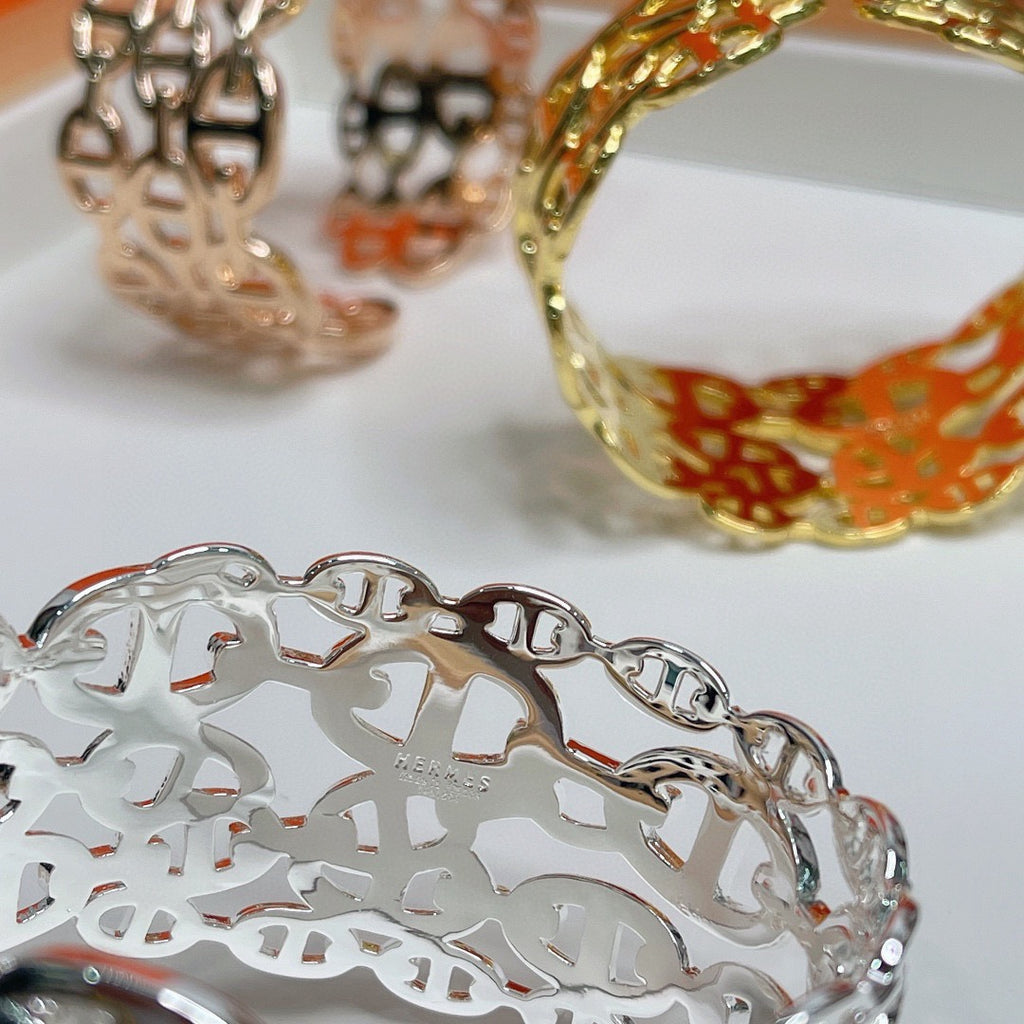 Toggle Bangle in Polished Metal-Tone main product view