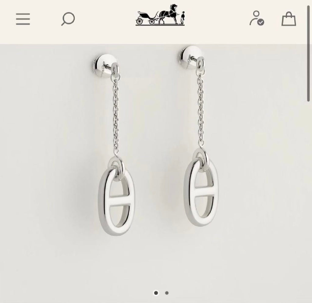 Toggle Stud Earrings in Polished Metal-Tone – Toggle Detail main product view
