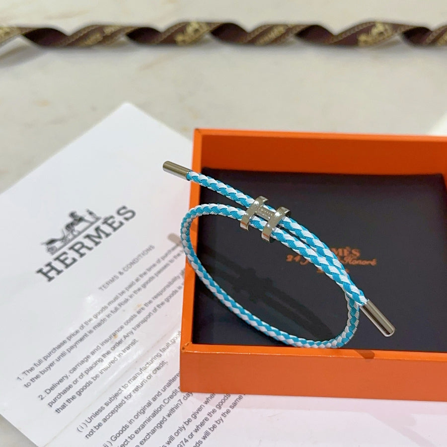 Horse Braided Bracelet in Gold-Tone – Design 002 main product view