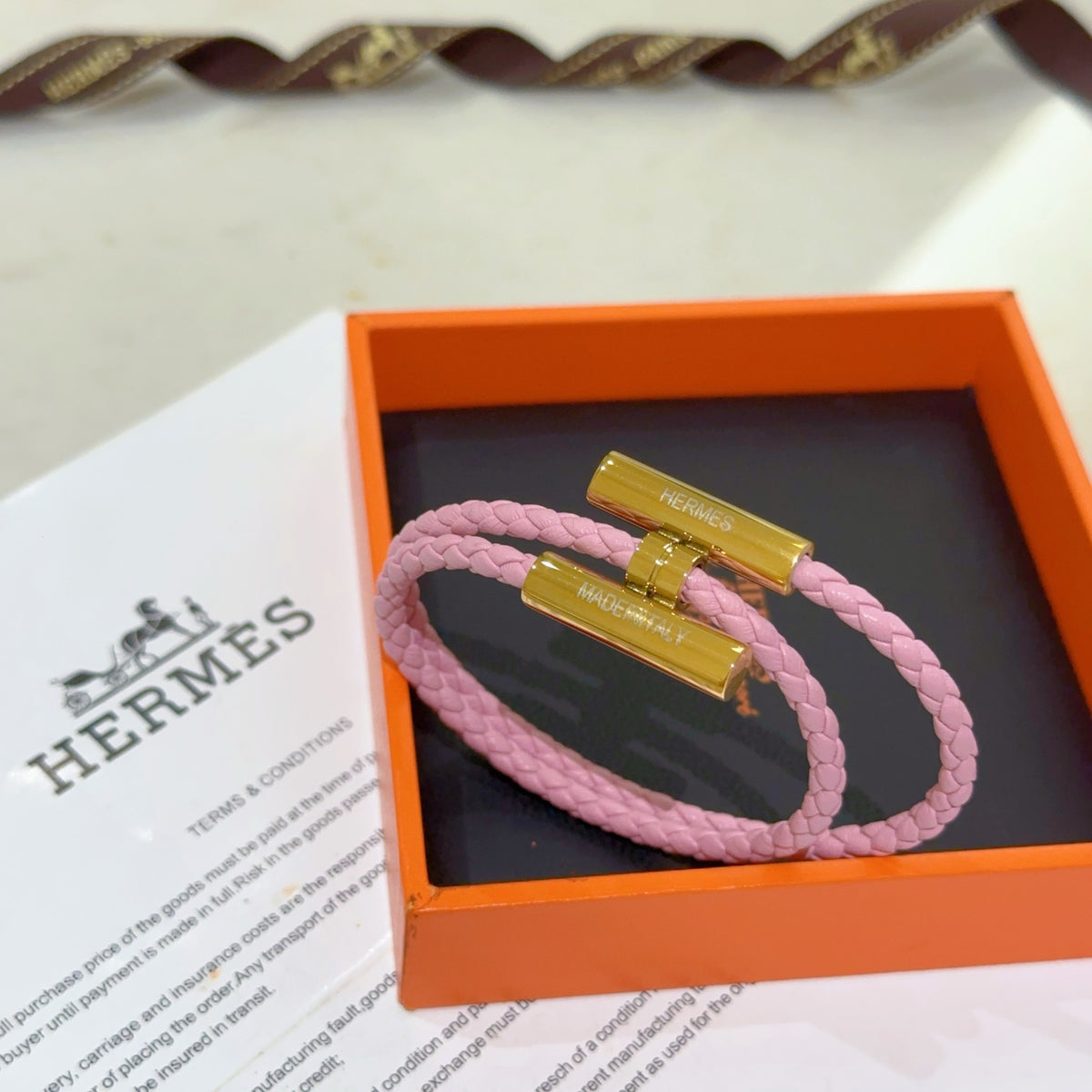 Horse Braided Bracelet in Silver-Tone – Braided Detail – Design 003 main product view