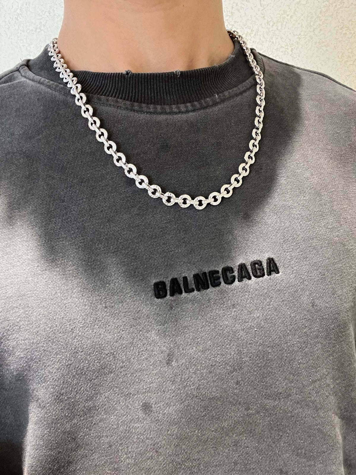 Geometric Emblem Statement Ring in Polished Metal-Tone – Design 045 styled product view