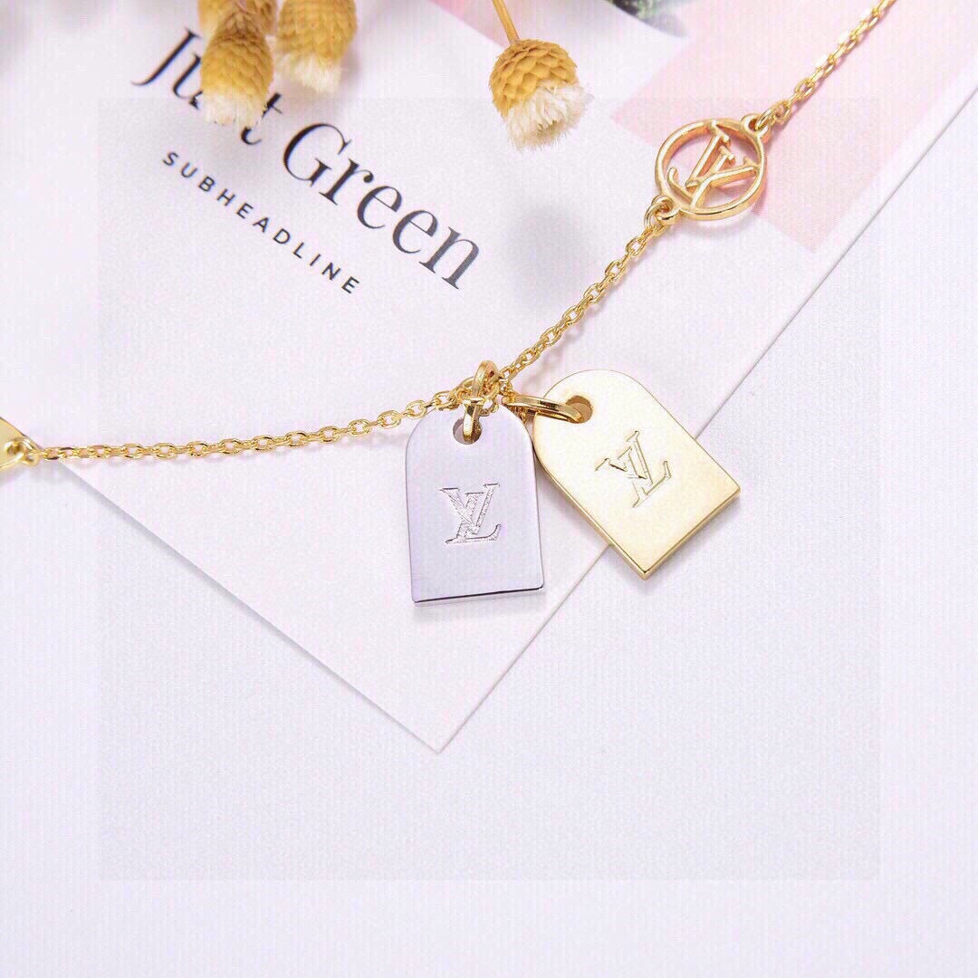 Geometric Emblem Bracelet in Polished Metal-Tone – Design 003 main product view