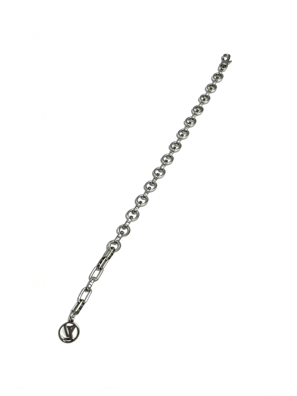 Chain Bracelet in Silver-Tone – Design 003 detail view