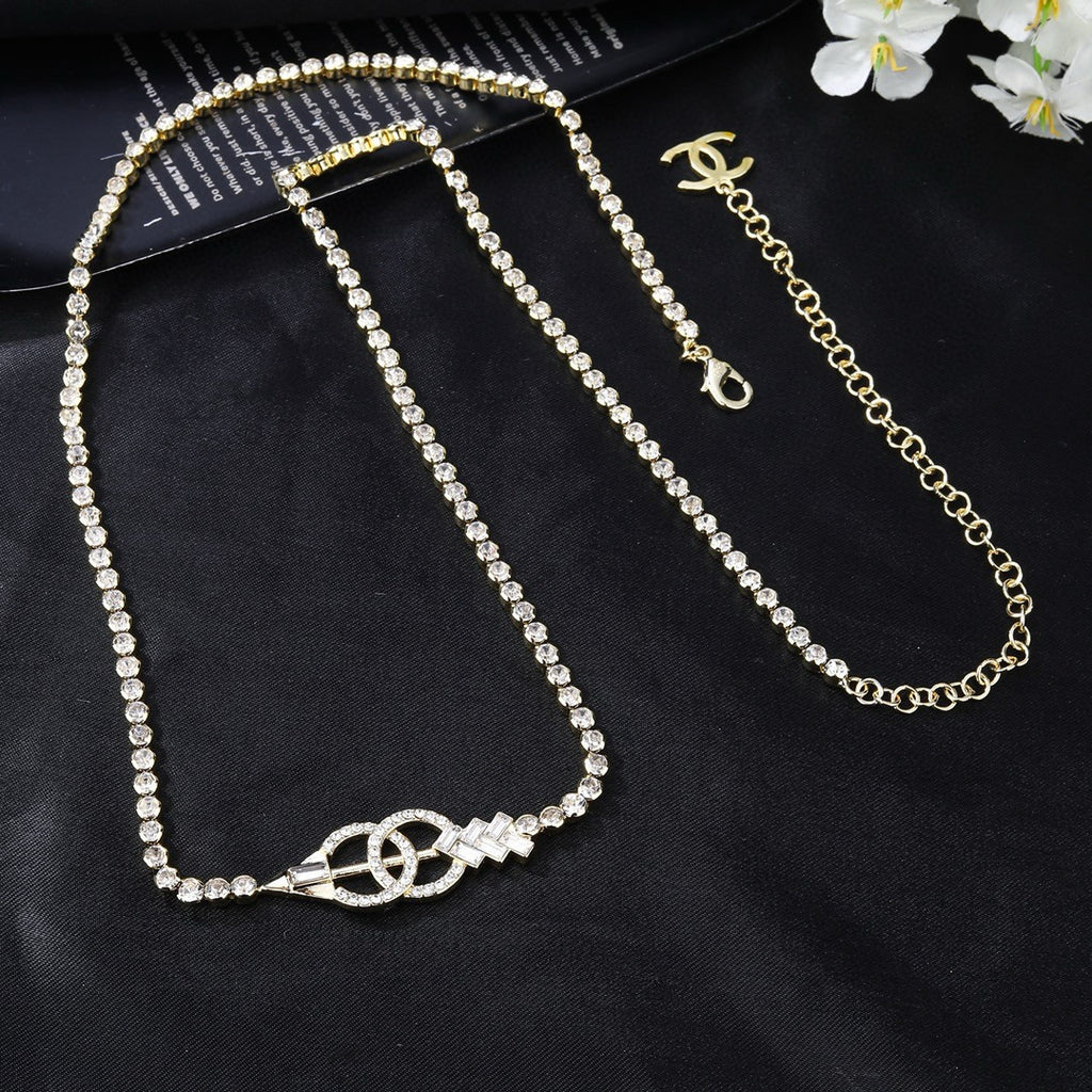 Signature Emblem Jewelry Accessory in Polished Metal-Tone – Design 027 main product view