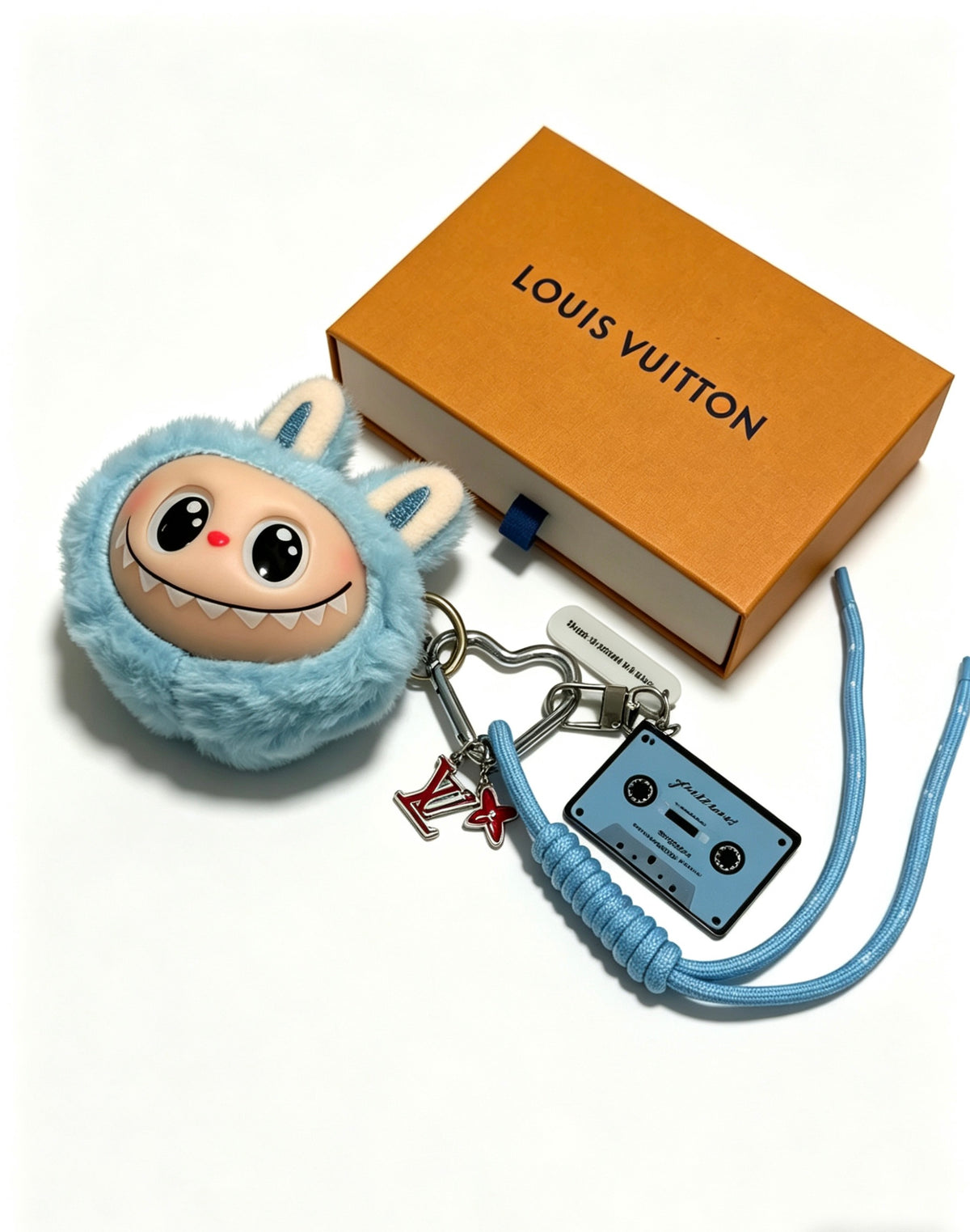 Bag Motif Keychain – Bag Detail – Design 036 detail view