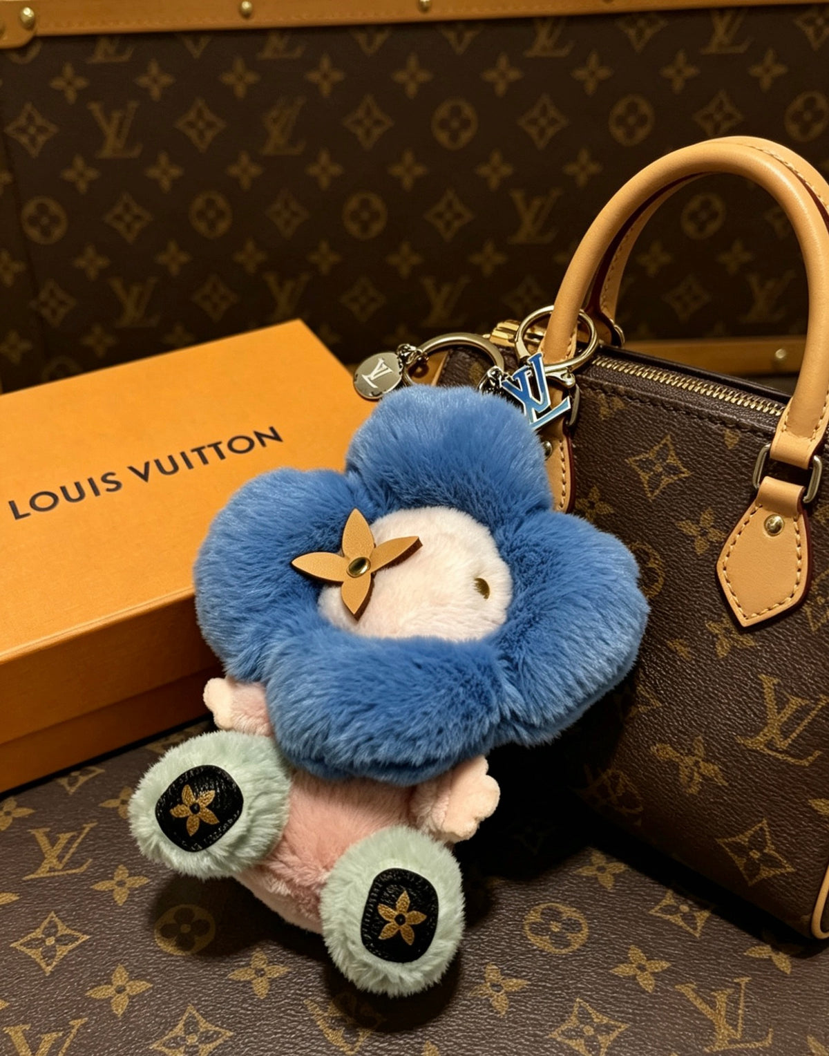 Bag Motif Keychain – Bag Detail – Design 033 styled product view