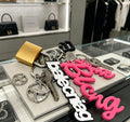 Key Jewelry Accessory in Polished Metal-Tone – Design 022 main product view