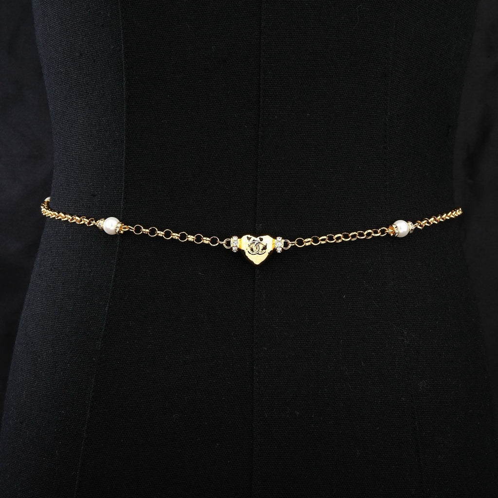 Signature Emblem Jewelry Accessory in Polished Metal-Tone – Design 031 main product view