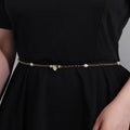 Signature Emblem Jewelry Accessory in Polished Metal-Tone – Design 031 main product view