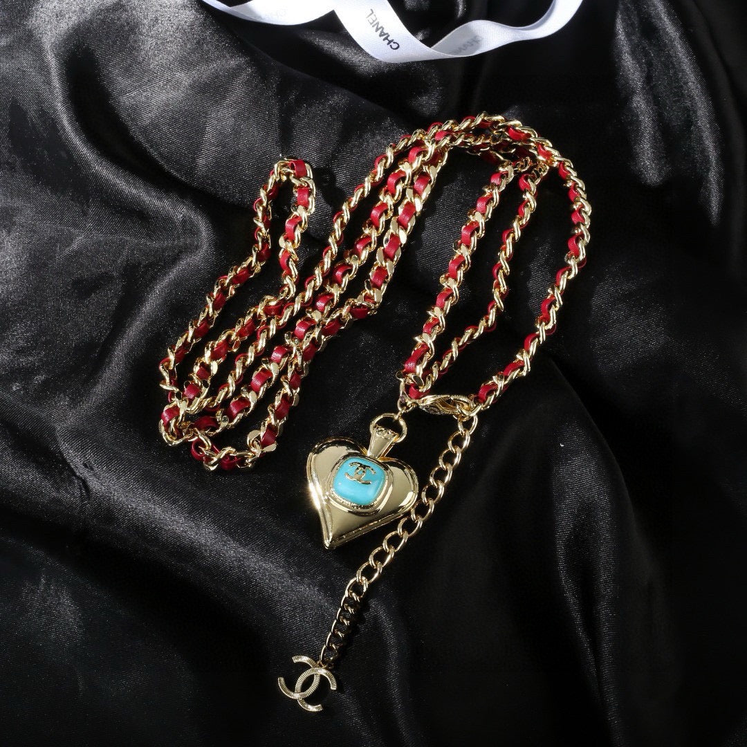 Signature Emblem Jewelry Accessory in Polished Metal-Tone – Design 030 styled product view