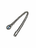 Chain Pendant Necklace in Silver-Tone – Design 024 main product view