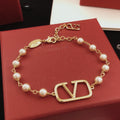 Signature Emblem Bracelet in Gold-Tone – Design 07 main product view