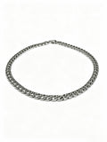 Chain Pendant Necklace in Silver-Tone – Design 021 main product view