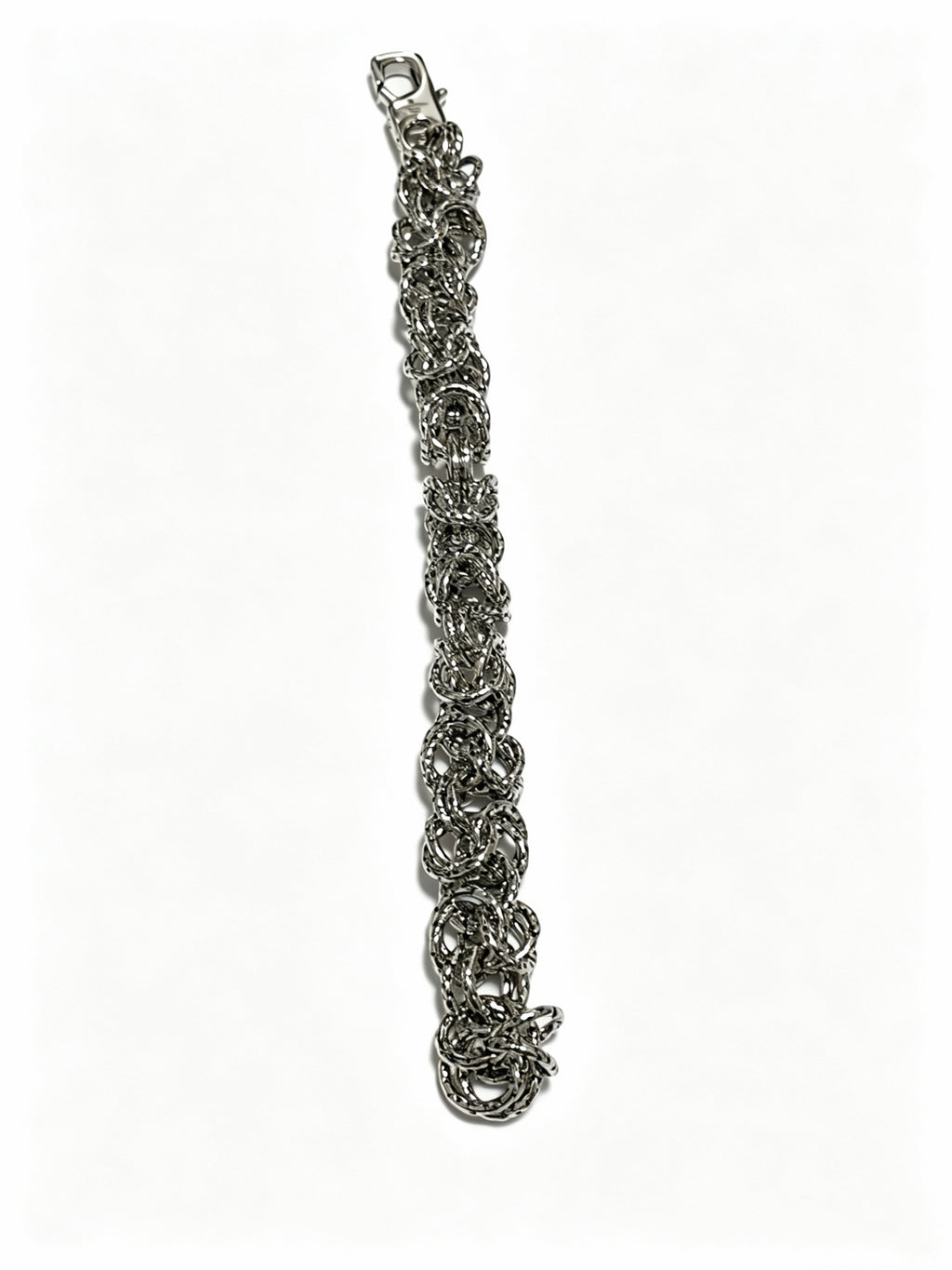 Chain Bracelet in Silver-Tone – Design 005 detail view