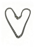 Chain Pendant Necklace in Silver-Tone – Design 018 main product view