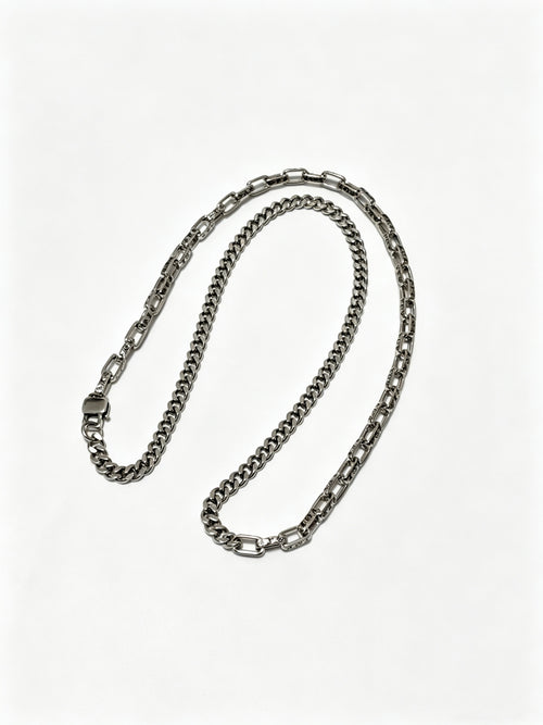 Chain Pendant Necklace in Silver-Tone – Design 007 main product view