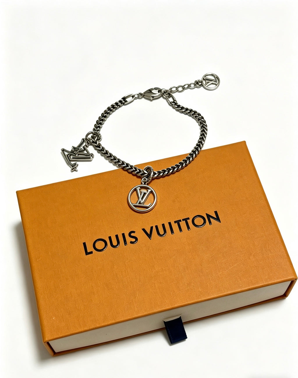 Chain Bracelet in Silver-Tone – Design 004 detail view