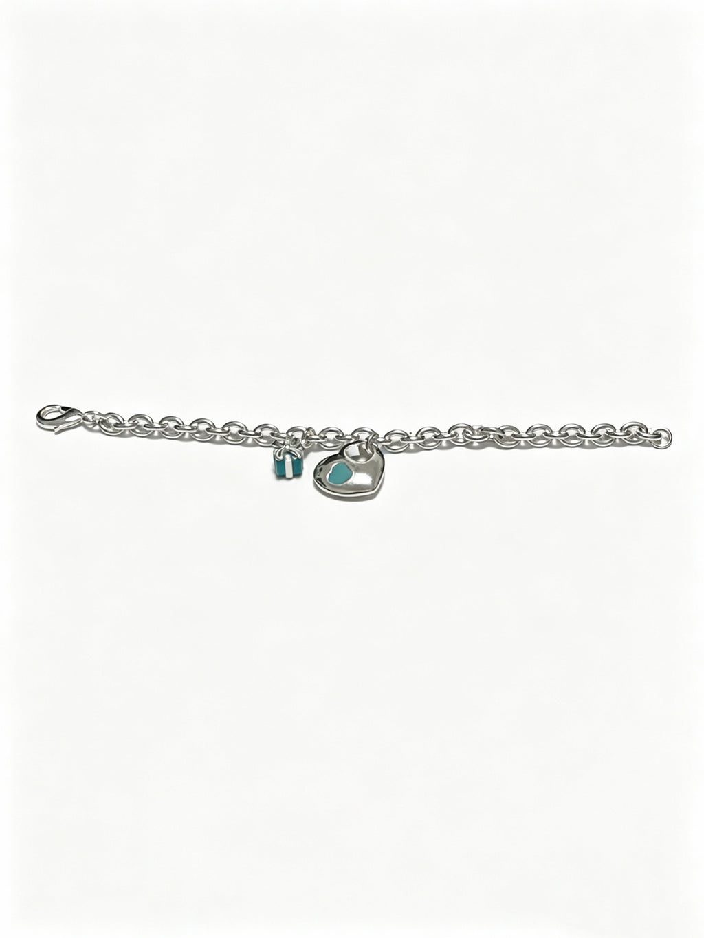 Signature Motif Bracelet in Silver-Tone – Vintage Detail – Design 35 front product view